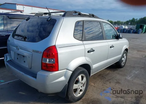 2006 Hyundai Tucson Gl from USA, damaged, VIN KM8JM12B26U469326